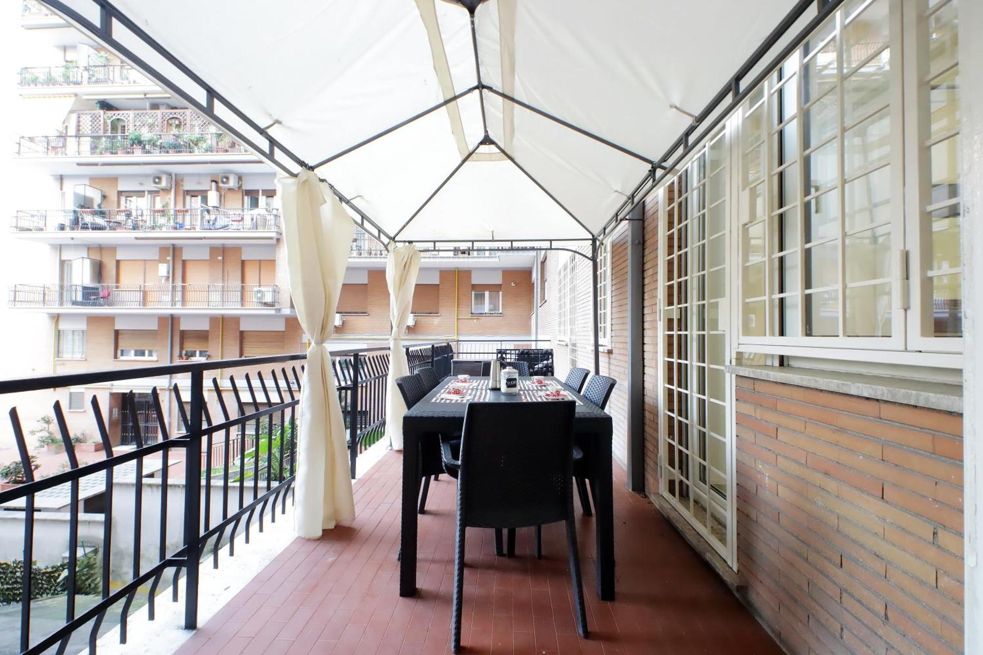 Lovely Apartment With Terrace Near The Vatican Roma Dış mekan fotoğraf